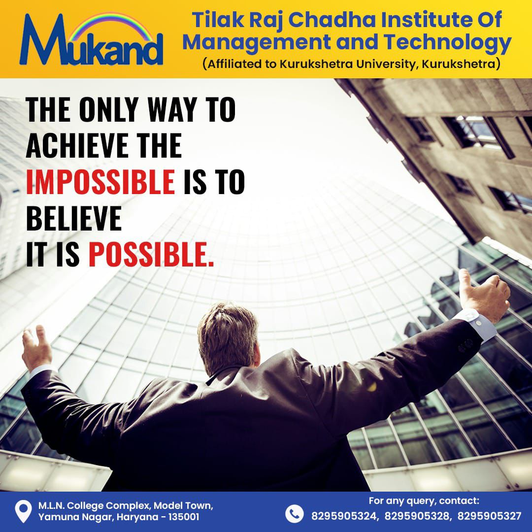 Transform the impossible into reality through unwavering belief.
.
.
.
#DreamBig #MakeItPossible #BelieveInYourself #mukandtimt #TIMT