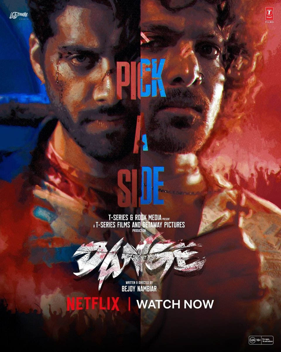Film #Dange Streaming Now On #Netflix.
Starring: #HarshvardhanRane, #EhanBhat, #NikitaDutta, #TJBhanu, #TaniyaKalrra, #ZoaMorani, #NakulSahhdev, #KCShankar & More.
Written & Directed By #BejoyNambiar.

#DangeOnNetflix #OTTFilms #OTTUpdates #NetflixFilm #FilmUpdates #MovieSpy