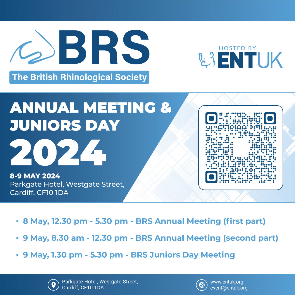 2 weeks to go to the BRS Juniors Day & Annual Meeting and we look forward to meeting you in Cardiff on 8-9 May! For those who can't join us in person, you can still attend online by registering here: ow.ly/wyCY50RoOyf Thank you @MedtronicUK for supporting the event!