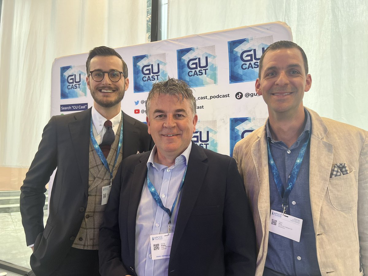 APCCC2024 with my friend and mentor Tobias Gross meeting the one and only <a href="/declangmurphy/">Declan Murphy</a> #APCCC24 #gucast