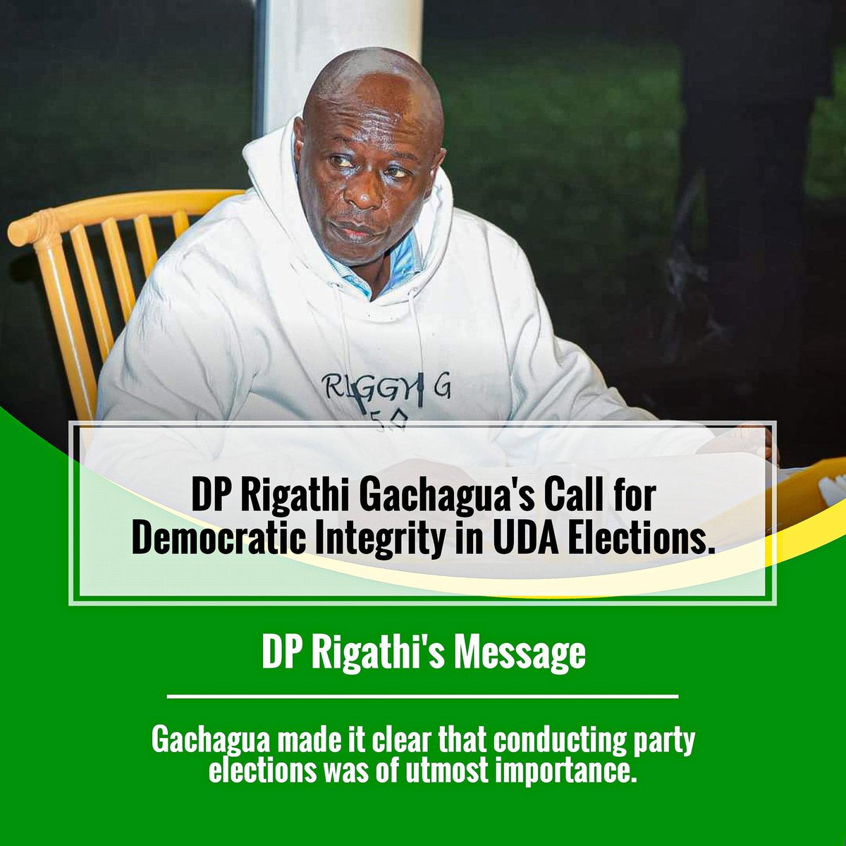 Assuring UDA's commitment, DP Rigathi pledges transparent electoral practices for upholding democratic ideals.
#RigathiOnAssignment
#UDAgrassrootspoll