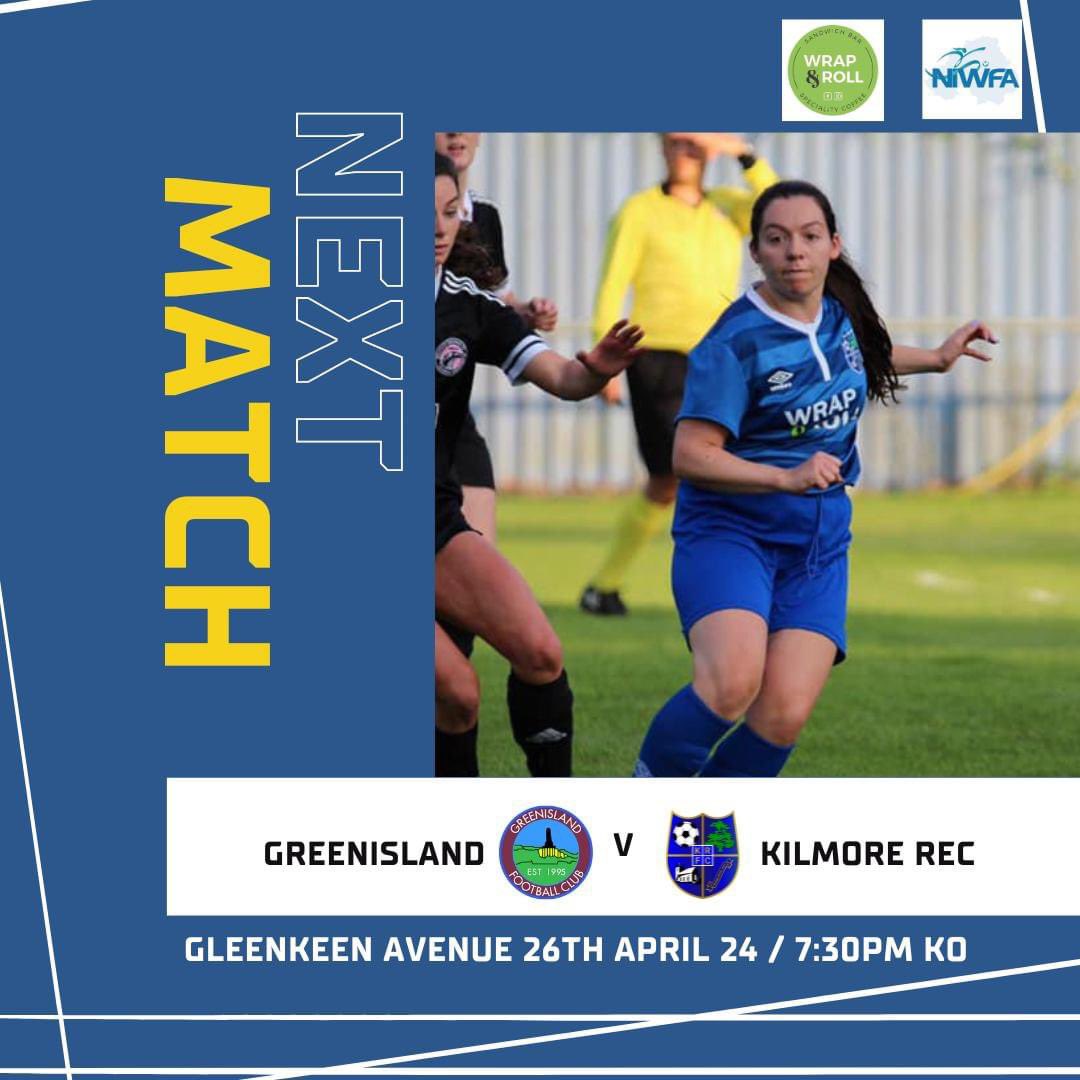 𝗠𝗔𝗧𝗖𝗛𝗗𝗔𝗬 ⚽️

The Ladies get their season underway this evening with a trip to Greenisland FC.

Good luck to senior men's player Caolan Conlon, who will be managing the squad this season.

Featured player Clara Kerr 🏃‍♀️

Good luck ladies! 💪

#MonTheBlues #NIWFA 🔵⚪️