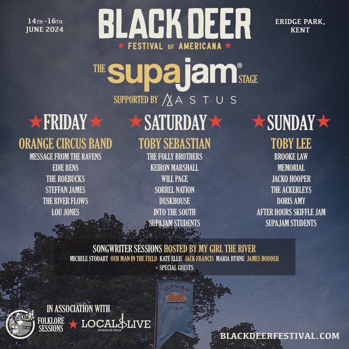 🎺🎺🎺🎺🎺
News! I will be returning to the @supajamemm stage supported by Astus at this years @blackdeerfest 🤩 I am so excited & proud to support the amazing work SupaJam does with neurodivergent young people with a passion for music. A fab lineup is on offer! Get tix now 🥰