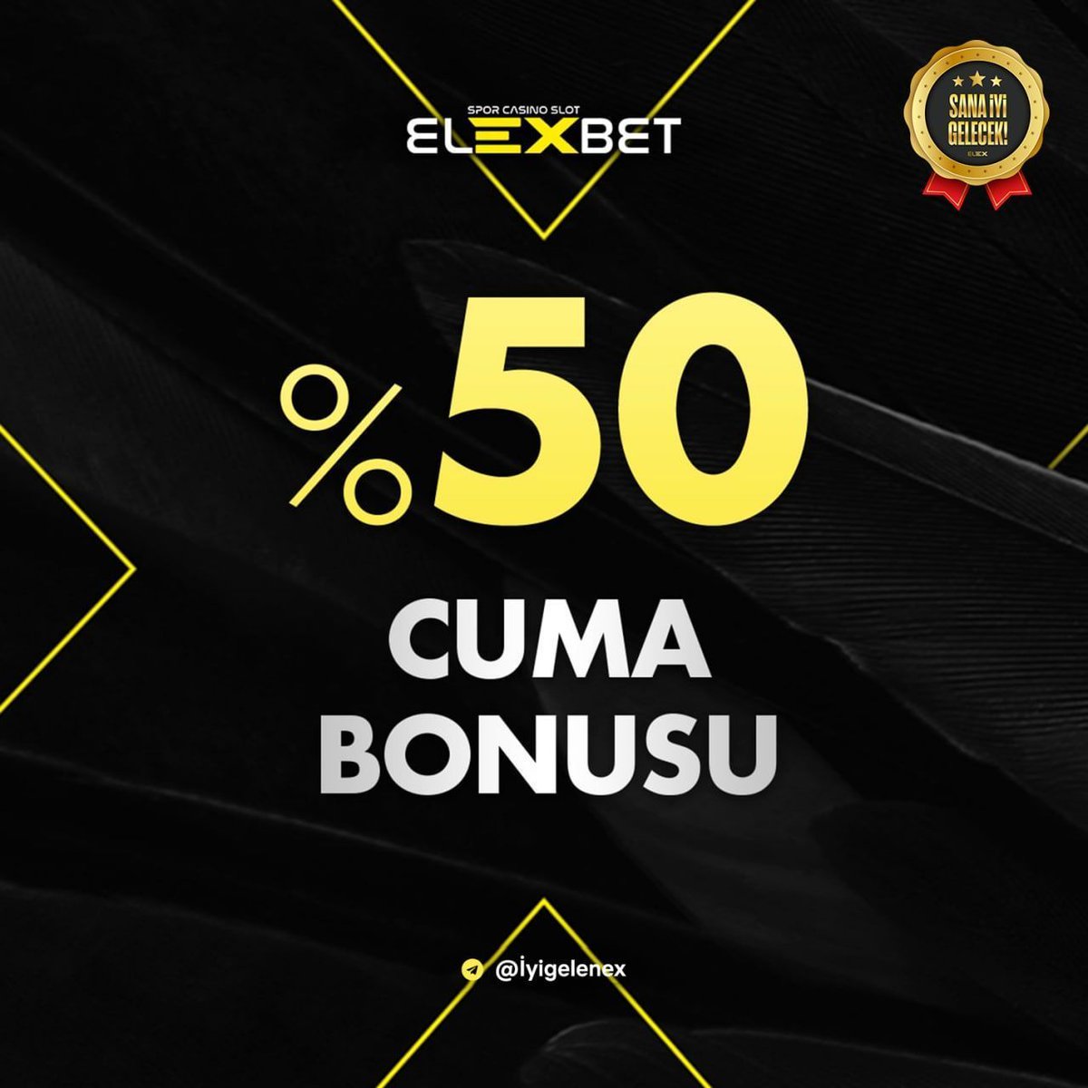 ✅ %50 Cuma Bonusu ile hafta sonu keyfi başlıyor! 🚀 Hafta sonu keyfini katlayan %50 Cuma Bonusu seni Elex'te bekliyor! 💸 250 TL'ye kadar yararlanabileceğin %50 Cuma Bonusu'yla hafta sonuna kazanarak başla! 📱 Güncel Giriş İçin Tıkla: ws.tc/elexbet