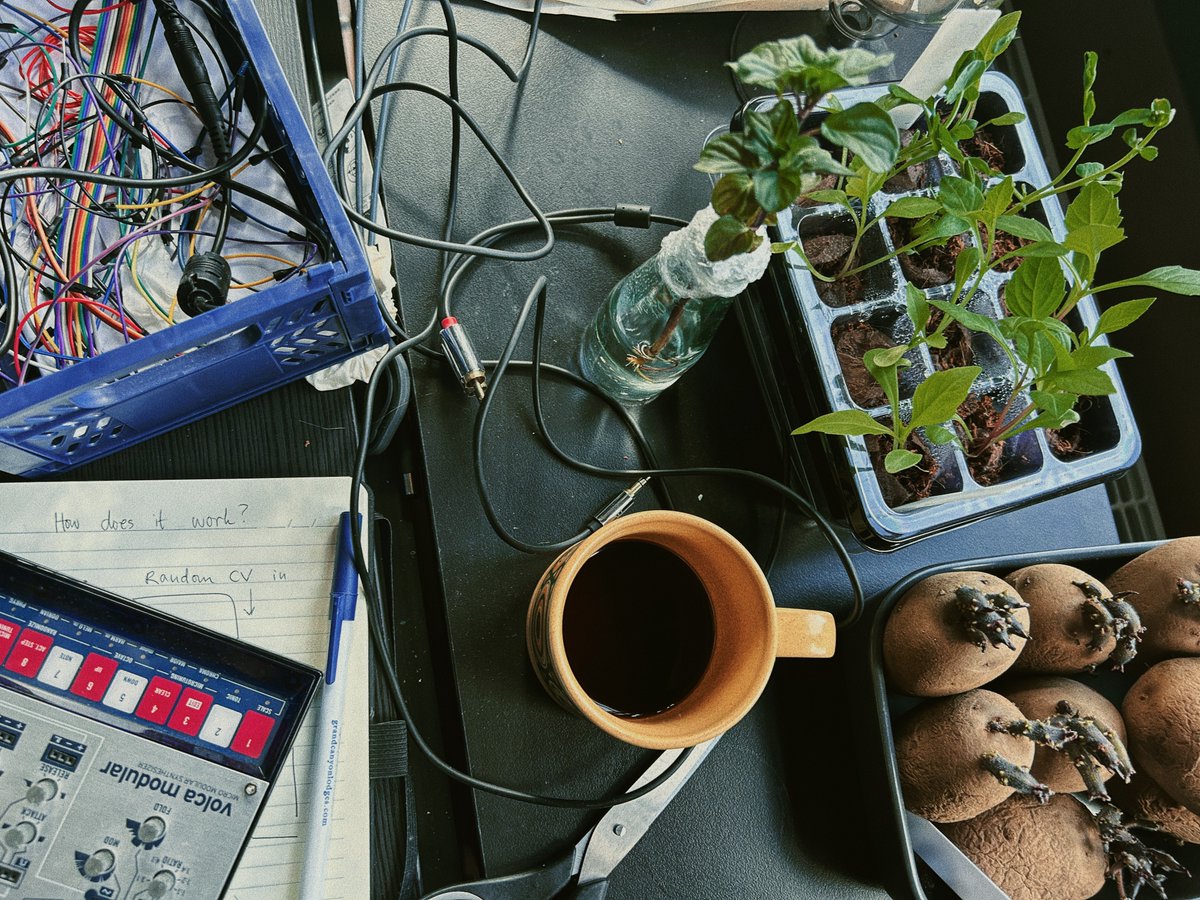 let's hope the whole 'a cluttered desk is a sign of a cluttered mind' thing is true