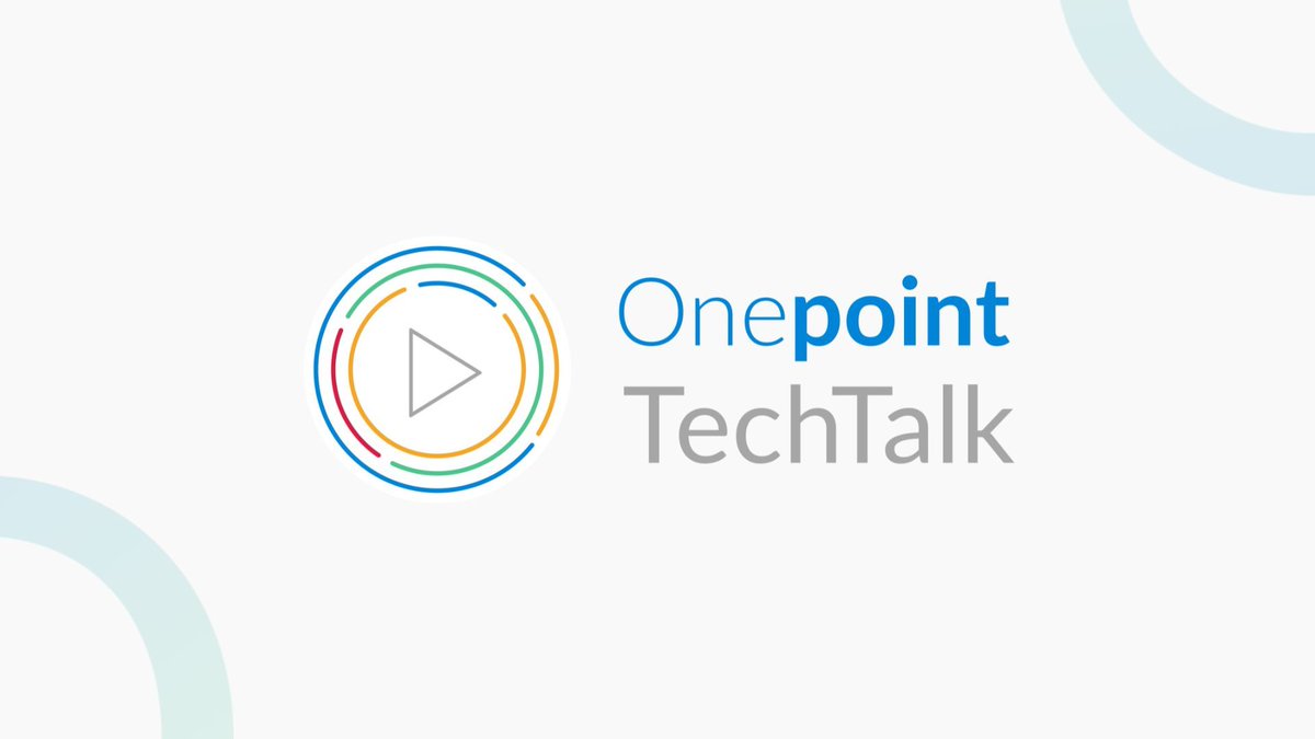 Introducing Onepoint TechTalk: connecting minds, sharing learnings, and igniting ideas In today's fast-paced digital world, keeping up with the latest innovations is crucial for businesses to stay competitive. buff.ly/3xJvPGX