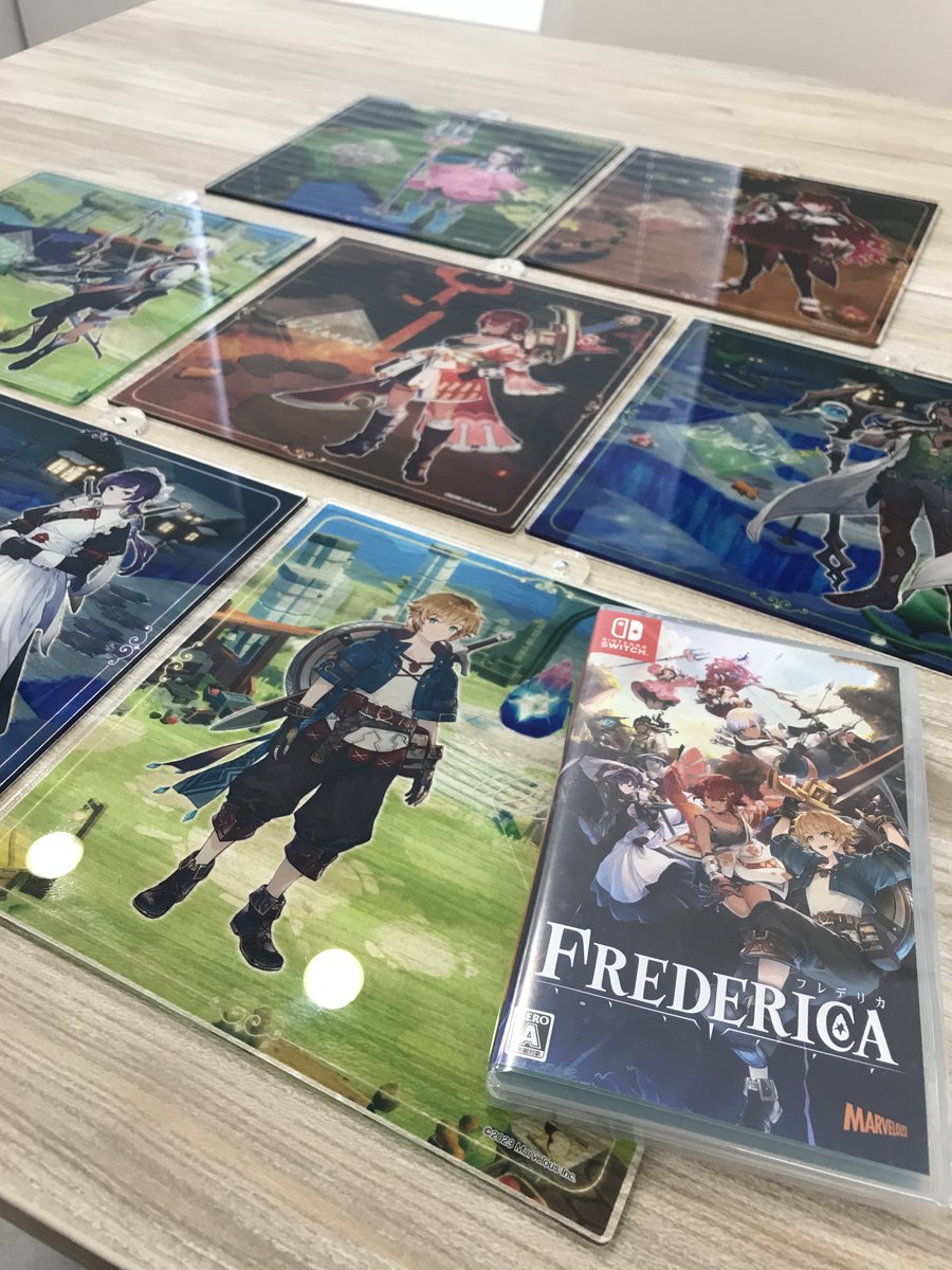 ✨『FREDERICA（フレデリカ）』新作グッズ発売✨

DMMスクラッチさんから発売中の大きなアクリルキーホルダーを紹介！
このビッグなサイズ感は伝わりますか？😆

他にも魅力的なグッズが盛りだくさん！ぜひチェックしてみてください👀
scratch.dmm.com/kuji/frederica/
#7レデリカ