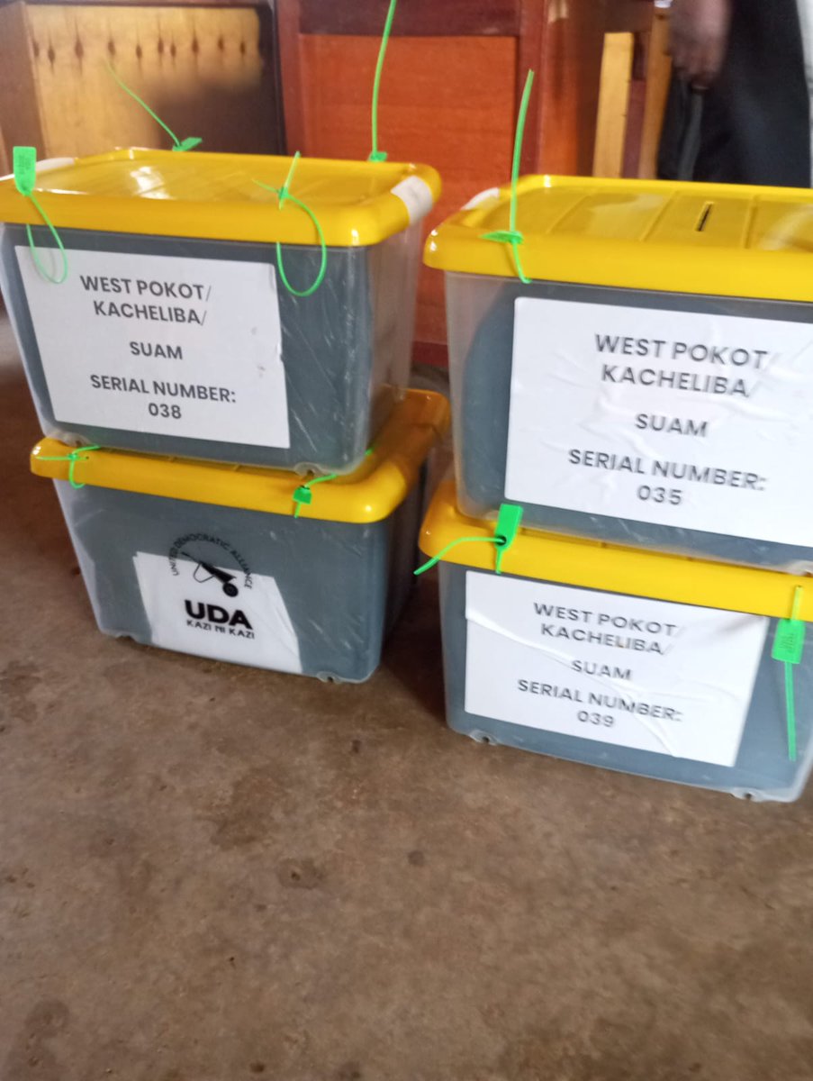 West Pokot voting underway everything is set up for UDA grassroots elections #UDAGrassrootPolls