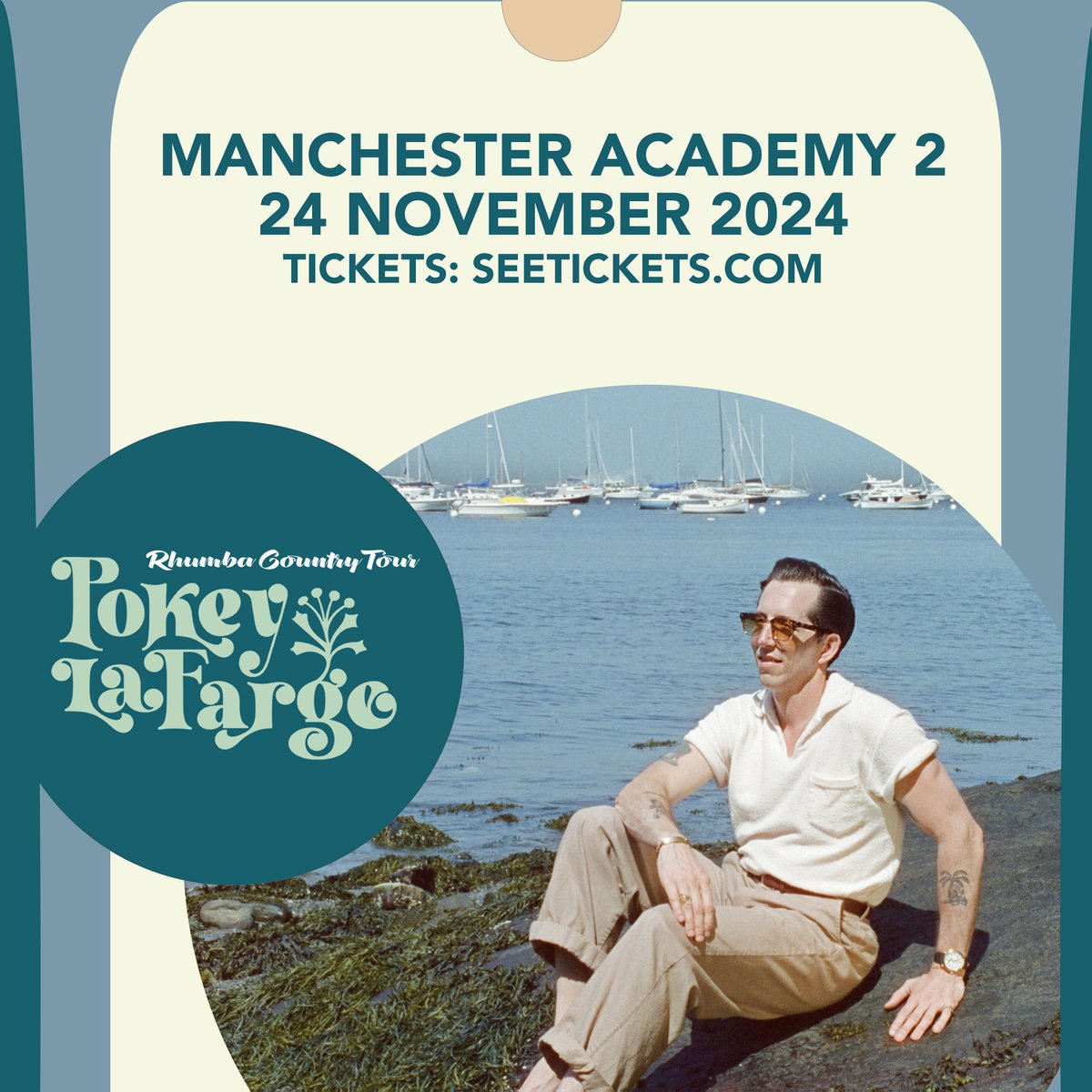 ON SALE: Tickets are now available for @PokeyLaFarge at @MancAcademy 2 on 24 November. Read more, listen to his latest singles, and book now: heymanchester.com/pokey-lafarge#…