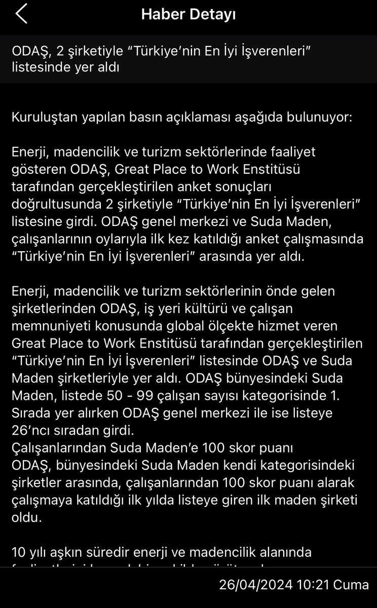 Birde yatırımcılara anket açında işverenleri oylayalım. #odas