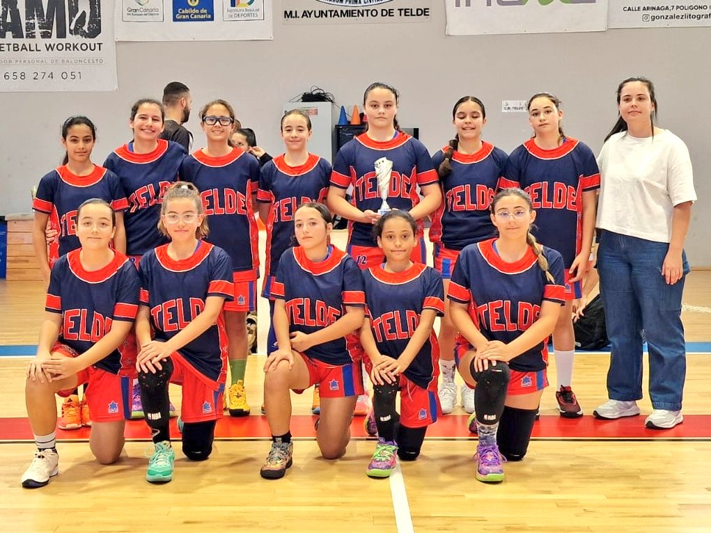 🏆 #PreInfantilFemGC 1️⃣ @cbislascanarias 🥇 2️⃣ @LionsBasket 🥈 3️⃣ @BaseCBGC 🥉 4️⃣ @baloncestotelde 🎉 #Enhorabuena 🎉