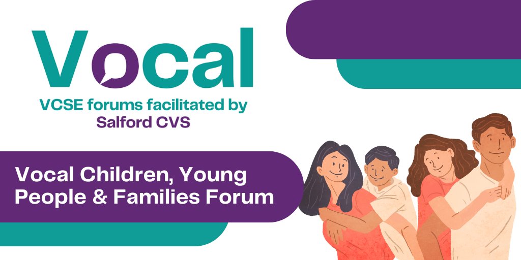 The next Vocal Children, Young People & Families Forum will explore working with public sector partners to ensure that Salford is a city where the voices, needs and rights of children and young people are an integral part of public policies. Read more: lght.ly/0i8k14o