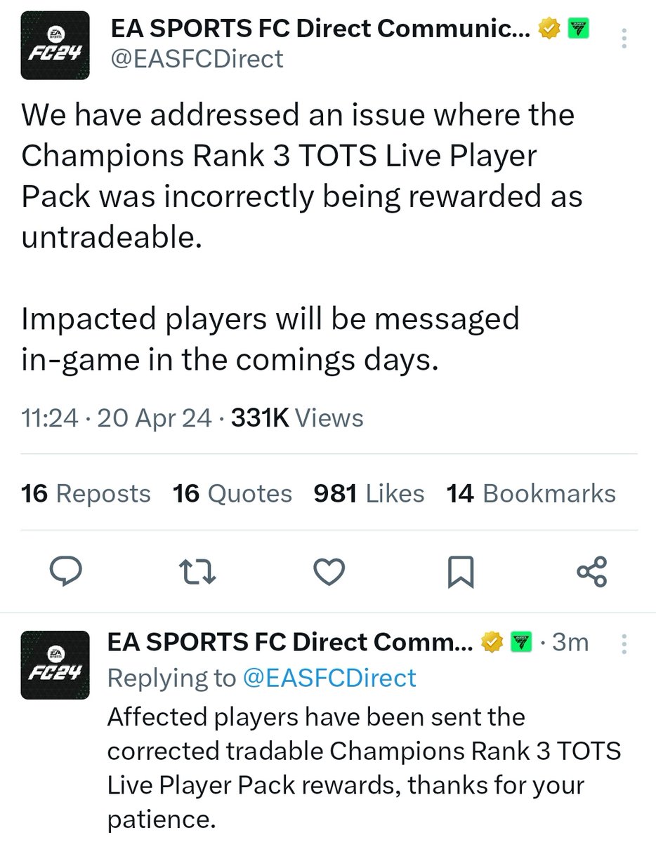 More unfair advantage due to EA's mistake 💀 #YouTube #YouTubeショート #twitch #streamer #KickStreamers #GamingNews #twitchstreamer #Twitter #Twitter保存ランキング #LIVE #PS5Share #ShareFactoryStudio #PS5 #PS5予約 #content #FUT24 #EAFC24 #EAFC #EASportsFC #FC24 #EAFCモバイル