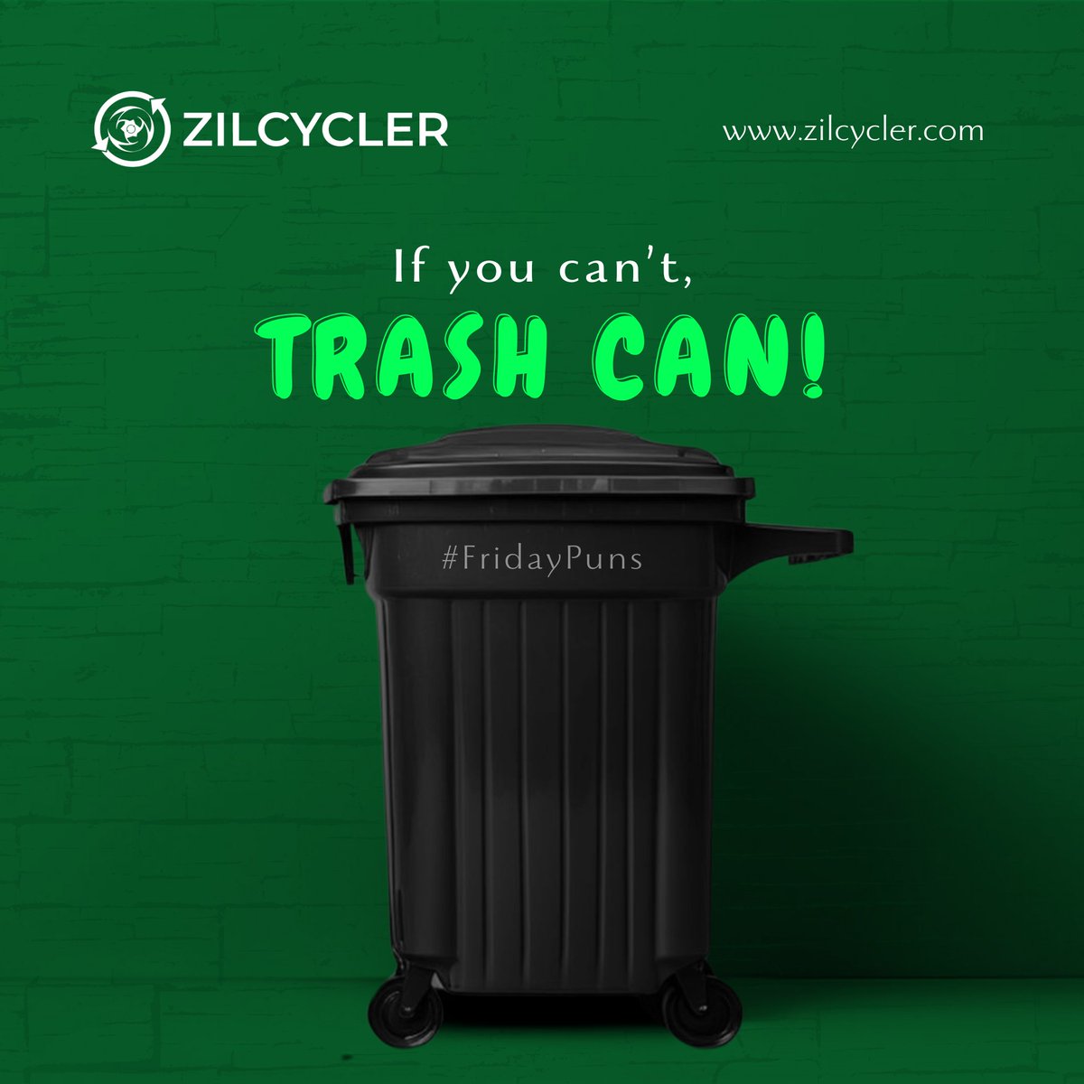 10 points for you when you get it 😄

[GENTLE REMINDER → Use the trash can, don't litter]

#TGIF #Friday #RecyclingTips #Recycle #Zilcycler