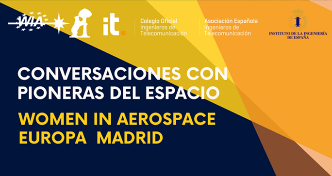 ¡No te pierdas nuestro próximo evento 'Conversaciones con pioneras del espacio'! 👉 coit.es/eventos/conver… 🗓 8 de mayo ⏰ 18:30 – 19:30 h. 📍 Instituto de la Ingeniería de España (C/ General Arrando, 38 - Madrid) #IngenierasDeTelecomunicación #Pioneras