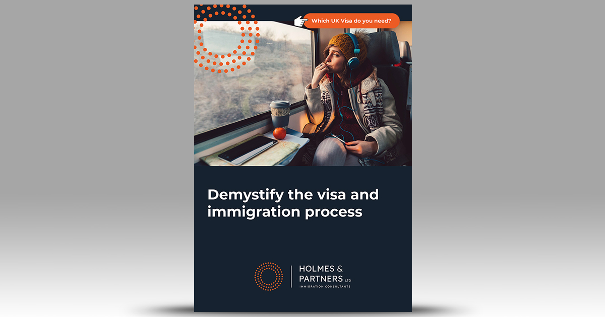 At Holmes & Partners Ltd., we are committed to providing bespoke #immigration and visa services. Our team of skilled professionals is dedicated to supporting and advising you through every step of #visa application journey Find out more here: bit.ly/3IbAcN1