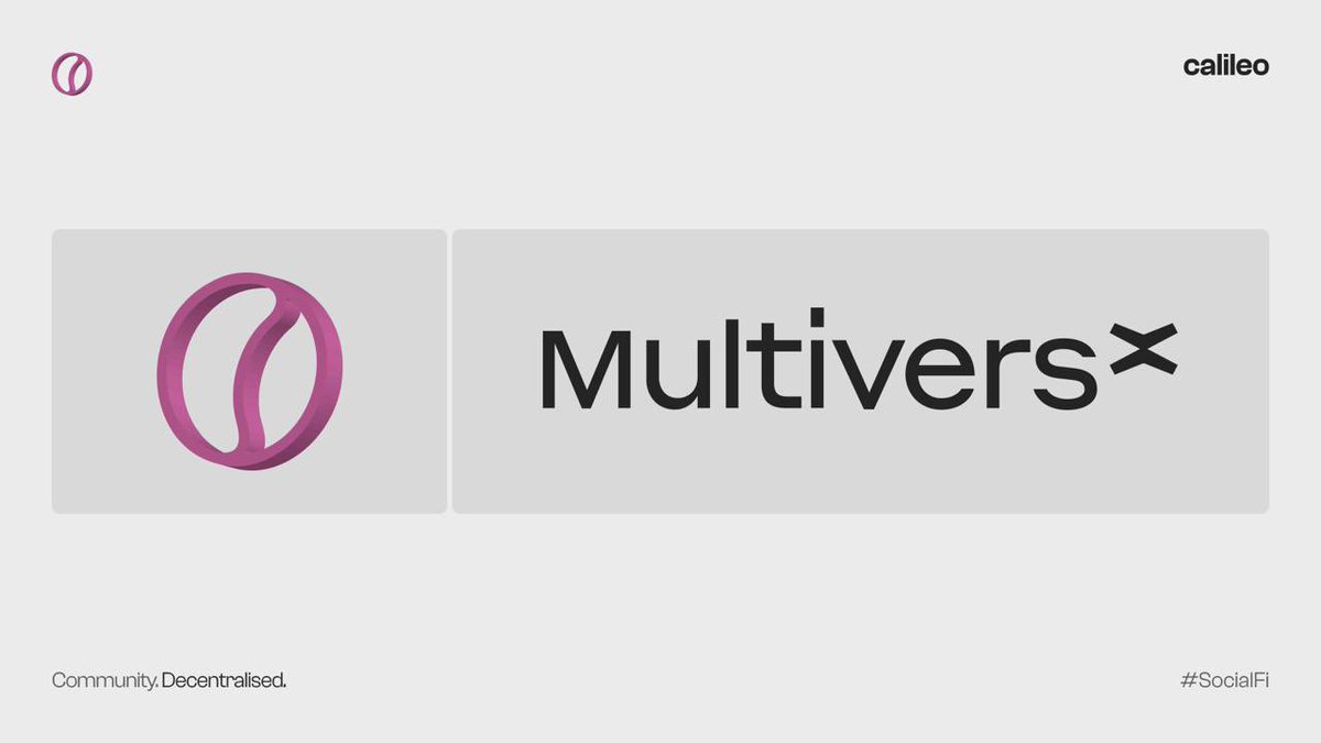 Calileo chose to build on @MultiversX because we share an aligned vision for a seamless, simple and secure environment for users. Building from first principles to create solutions that last. Fast, secure and cost-efficient. MultiversX is the perfect environment for SocialFi