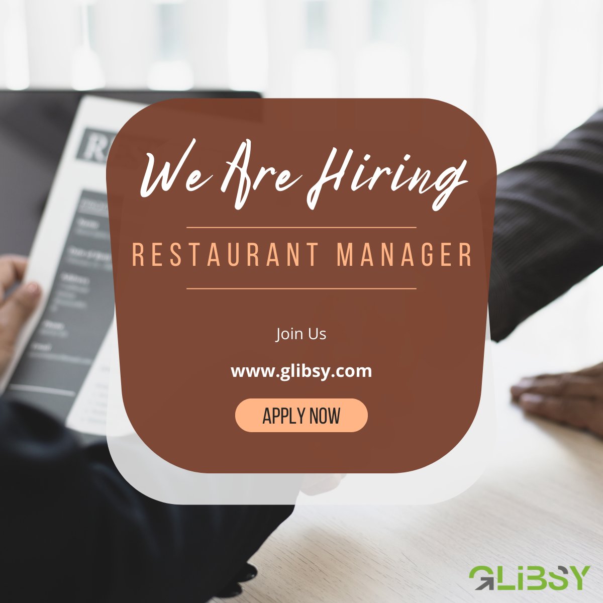 Apply Now!
Link: glibsy.com/in/en/jobs/662…
#hiring #hiringnow #keralajobs #restaurantmanager #restaurant