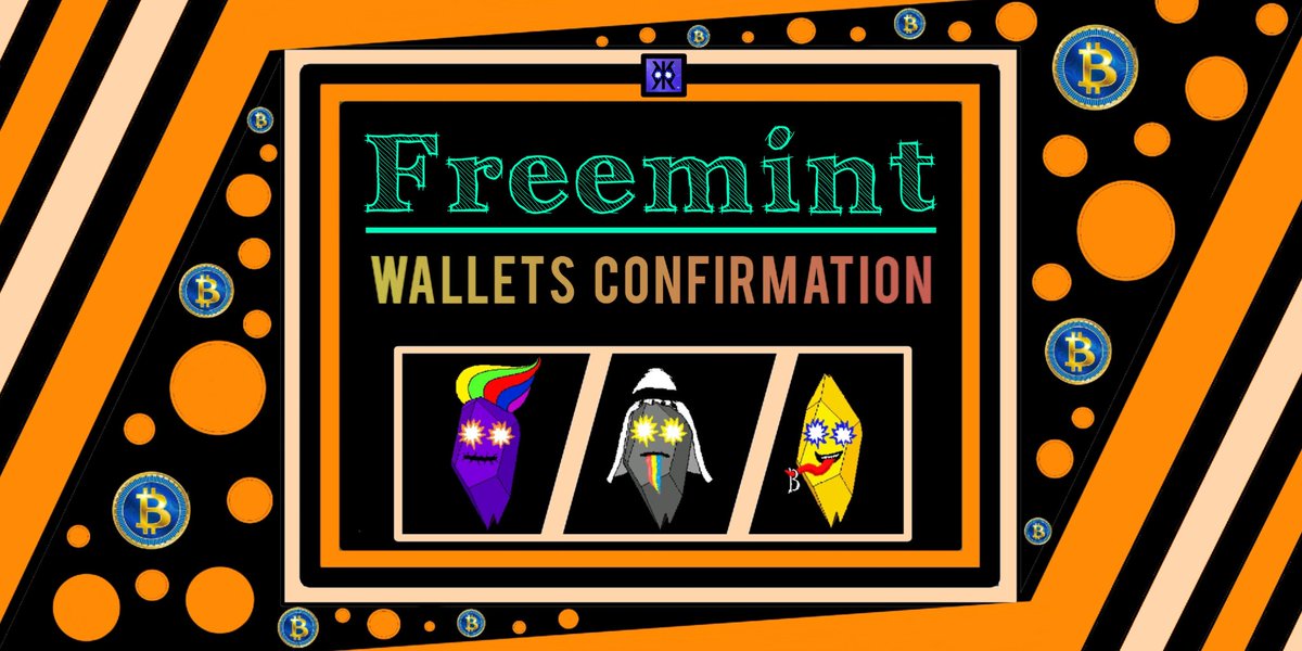 ✳ FREEMINT CONFIRMATION ✳ ✔Check Freemint List: docs.google.com/spreadsheets/d… ✅ if you're in, So you must confirm your wallet by filling out this form: docs.google.com/forms/d/1tapSo… 📛 if you don't do this, we will delete your wallet from freemint list! 💯 ⏳Confirmation Time: 48H