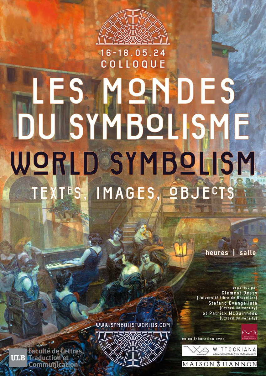 📡Very excited to participate in this, and to hear such a wide range of interesting papers! I'll be speaking about the Italian fin-de-siècle art magazine La Triennale, international symbolism and the debate on the social value of beauty in Italy at the turn of the 20th century