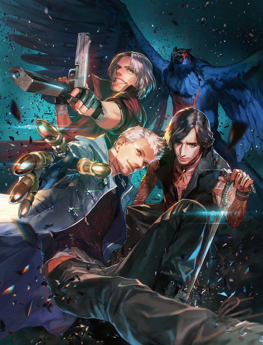 Official art | Devil May Cry 5 Artist: @mitachisato