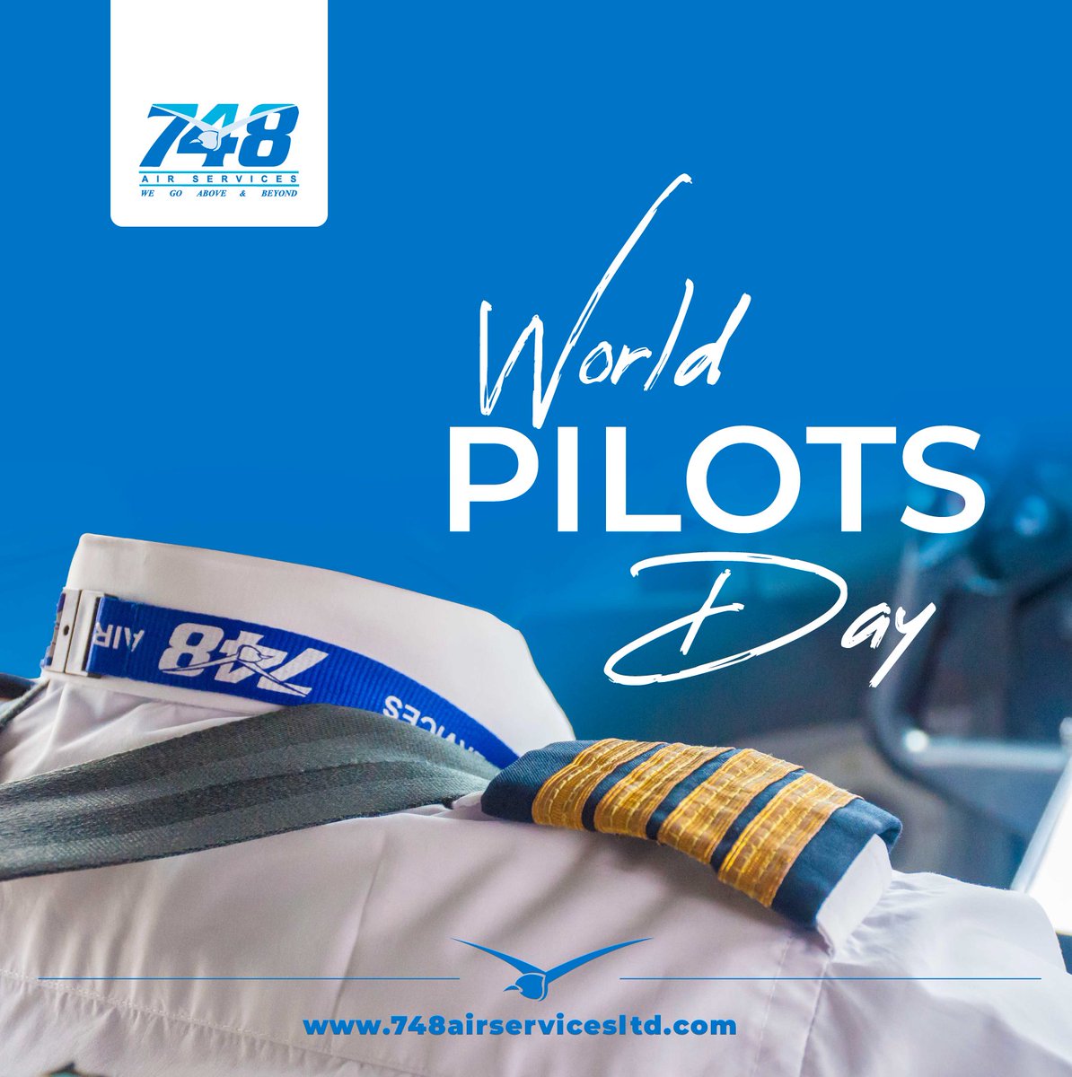 🎉 Happy World Pilots Day! 🛫 Today, we honor and celebrate the incredible dedication and skill of all pilots. Their commitment to safety and excellence is what keeps us soaring high and reaching new heights. To our amazing pilots, we salute you! 🙌