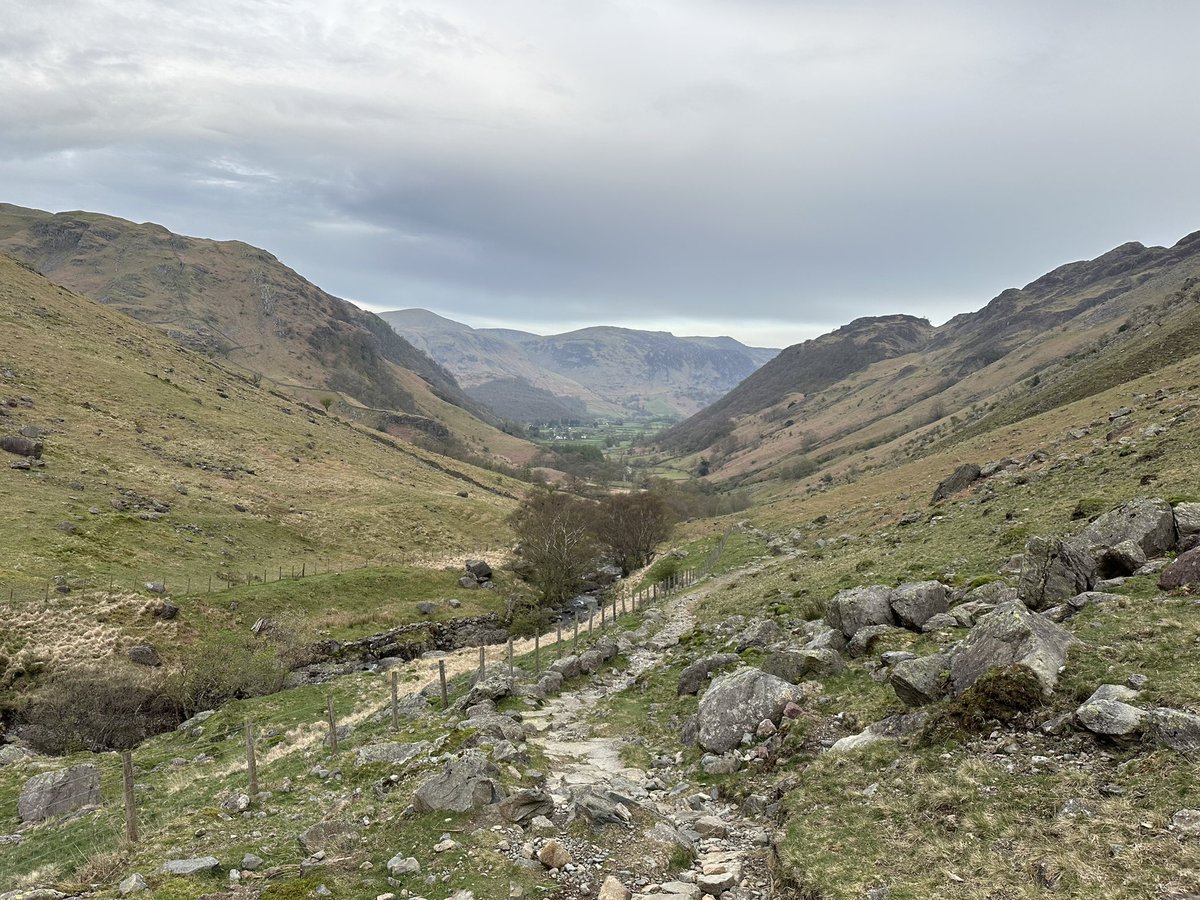 Borrowdale is so calm, peaceful and full of birds singing. The grass is such an intense green too!

#LakeDistrict #CoastToCoast #C2C #Cumbria #NationalTrail