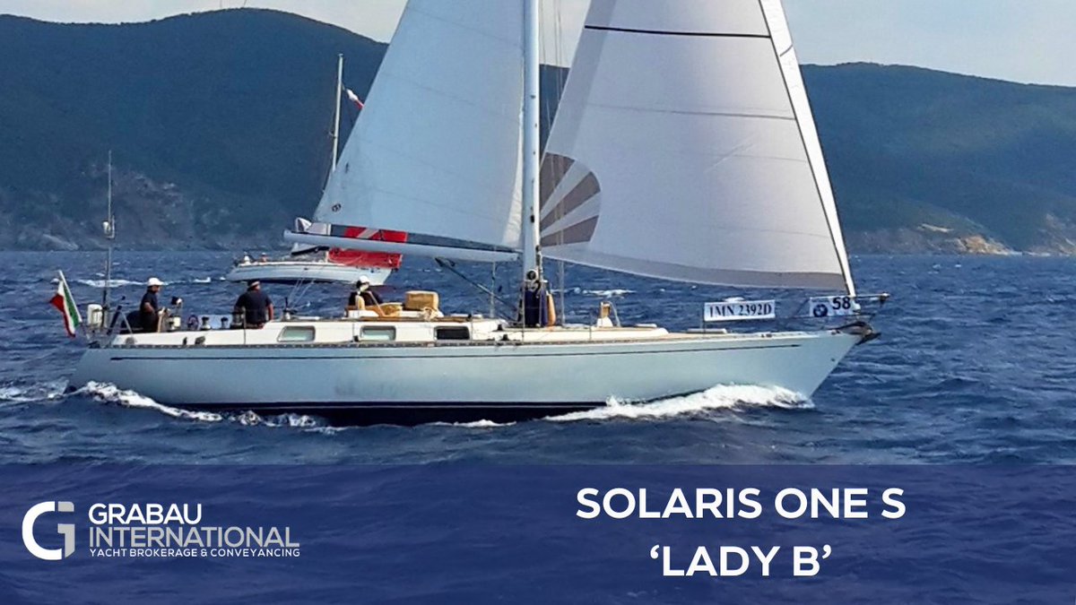 Check out the 1990 Solaris Yachts One S 'LADY B' - For sale with Grabau International.

ow.ly/40TS50RjmXn

#yachtbrokerage #yachtsales #boatsales #luxuryyacht #yachtsforsale #solarisyachts #solarisyachtsones #solarisones #italiayacht #performanceyacht #bluewatercruiser