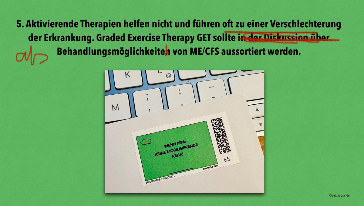 „Psychotherapie und psychosomatische #Reha bei #MECFS: Hilfreich, nutzlos oder schädlich?
Ein Leitfaden in sieben Sätzen'
Vortrag  9/23- ich verdeutliche:
#GET in all seinen Varianten muss als Behandlungsmöglichkeit von
ME/CFS endlich aussortiert werden.“
youtu.be/b5_k6VpgpT8?si…