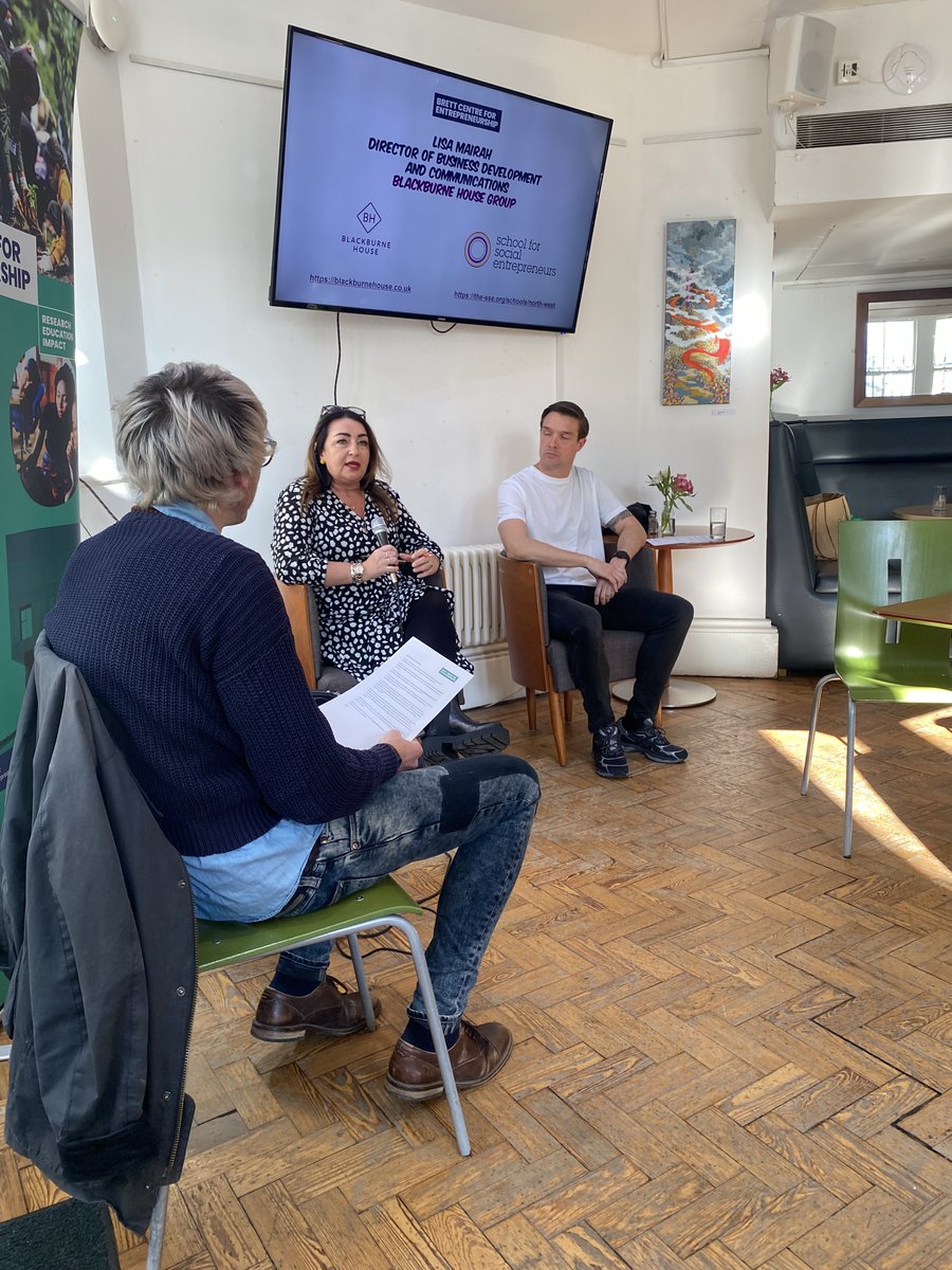 Massive thank you to our host Lisa Mairah @BlackburneHouse, Claire Cook Employability Solutions & Matthew Houghton HYPE Merseyside who spoke so passionately at the Entrepreneurs Meet-up about their own journeys into social entrepreneurship 
#socialentrepreneur #youthentrepreneur