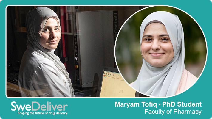 Farmaceutiska fakulteten (@ffakulteten) on Twitter photo Upcoming Dissertation 👉 Tuesday 7 May, MaryamTofiq of @UU_University & <a href="/SweDeliver/">The Swedish Drug Delivery Center (SweDeliver)</a> defends her thesis Tableting performance of dry granulated particles with focus on Pulmonary Drug Delivery ✅ Join 13.15 at BMC A1:111a or online via Zoom • Learn more at uu.se/en/centre/swed… Upcoming Dissertation 👉 Tuesday 7 May, MaryamTofiq of @UU_University & <a href="/SweDeliver/">The Swedish Drug Delivery Center (SweDeliver)</a> defends her thesis Tableting performance of dry granulated particles with focus on Pulmonary Drug Delivery ✅ Join 13.15 at BMC A1:111a or online via Zoom • Learn more at uu.se/en/centre/swed…