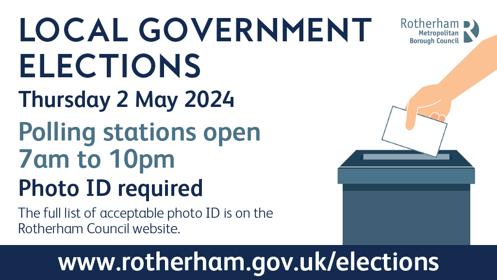 Polling stations are open from 7am until 10pm on polling day (2 May) and the address of your polling station appears on your poll card letter. You can also search for your nearest polling station by visiting➡️ wheredoivote.co.uk #LocalElections2024