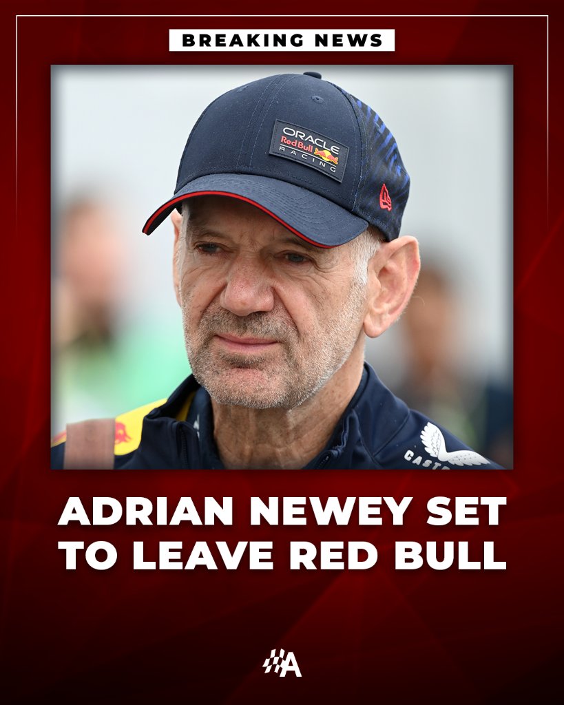 💥 SON DAKİKA: Adrian Newey'nin Red Bull'dan ayrılacağı bildirildi.

#F1 #FormulaOne