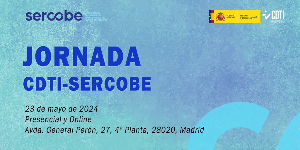 📢El CDTI organiza el 🗓️23-MAY junto con #Sercobe, una jornada para la presentación de👇 🔹Plataforma SERCOBE-GREEN FUTURE PLAT 🔹Convocatorias I+D+i y oportunidades industriales en fusión 🔹#CompraPública de CDTI 🔹Oportunidades de IFMIF-DONES ➕Y más ℹ️bit.ly/4b6UbJH