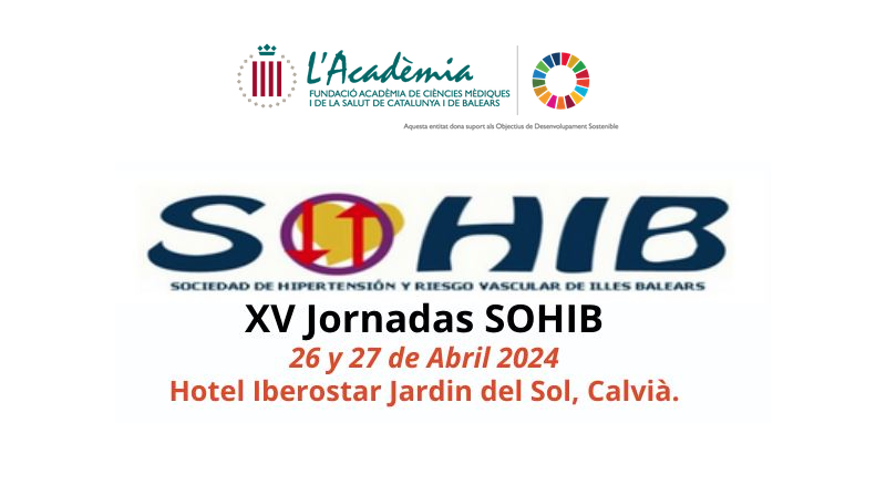 infosalut's tweet photo. #FormacioSalutIB ✅ Avui 26/04/24 començaran les "Jornadas SOHIB"
📝Organitza @sohibhta @AMBalear
➡️ Info https://t.co/1El3cwD6gg https://t.co/xDJigVDBDx