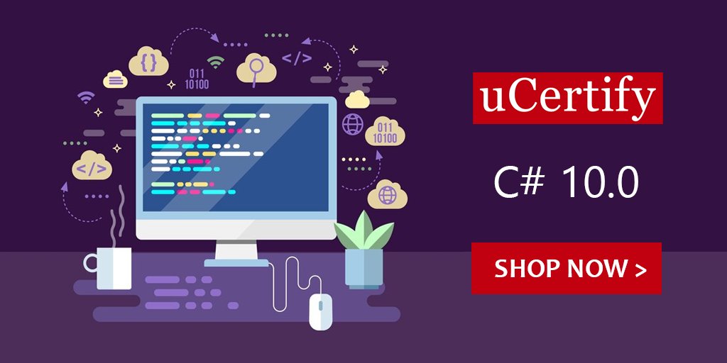 Unleash Your Coding Potential with uCertify’s C# 10.0 All-in-One Course: bit.ly/uCertifyCSharp #programming #coding #programmer #python #developer #javascript #technology #code #java #coder #html
