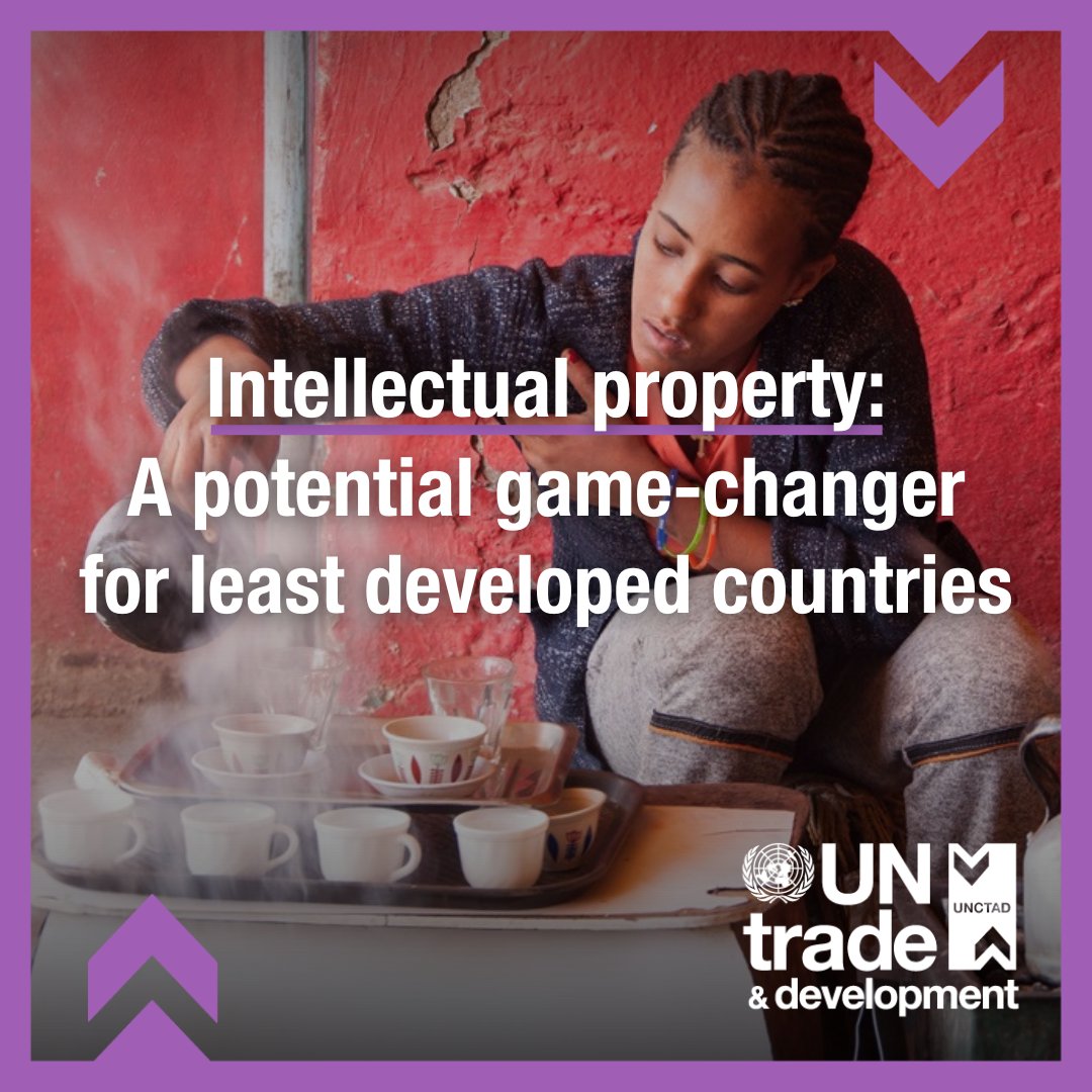 @UNCTAD & @commonwealthsec report sheds light on tools & options to help least developed countries create an enabling environment for intellectual property rights and unlock innovation, boost trade, attract investment & promote technology. ow.ly/M6XE50QvMZA #WorldIPDay