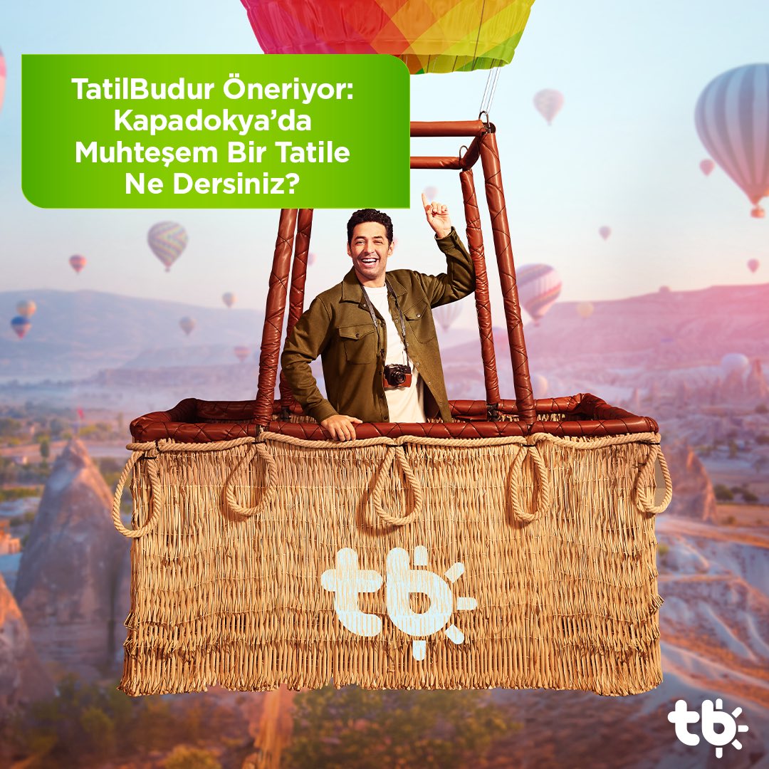 TatilBudur’la eşsiz bir Kapadokya tatili sizi bekliyor!🎈 #TatilBudur