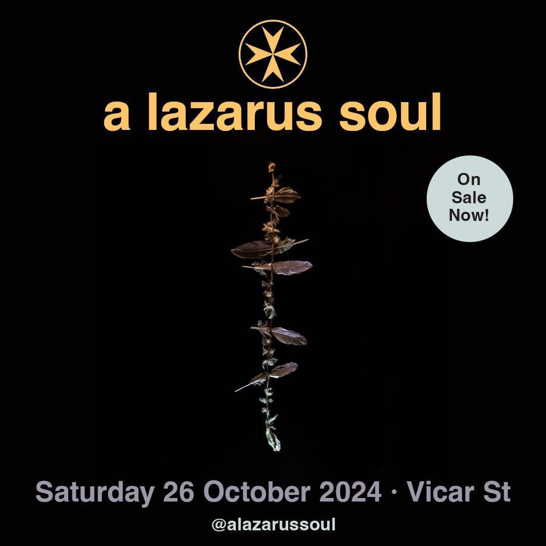 Tickets bought. Cannot wait.
@alazarussoul @Vicar_Street