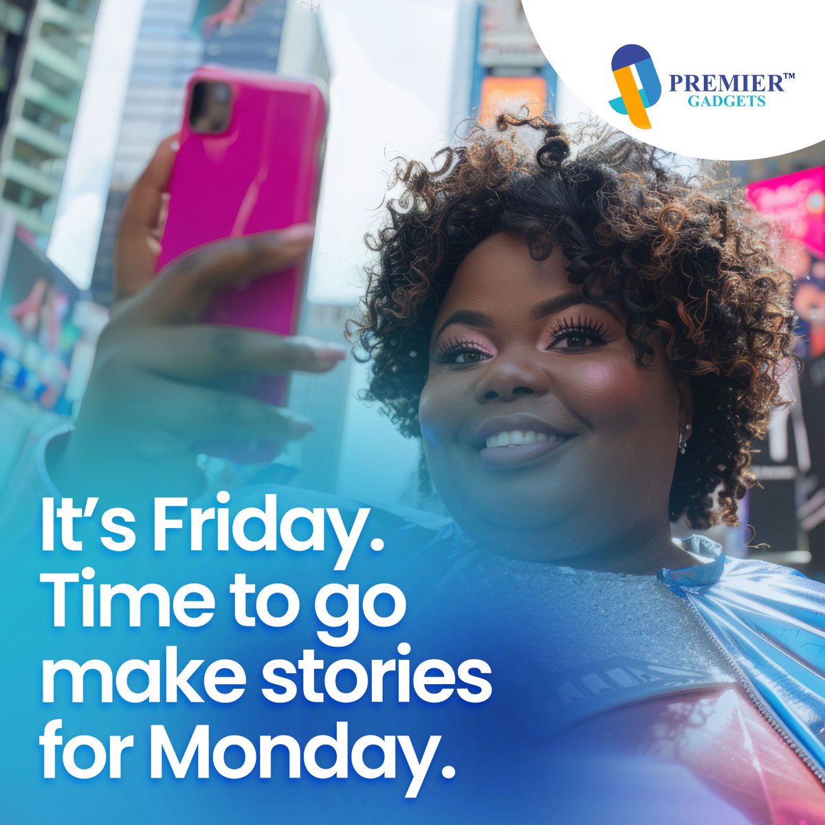 It’s not just Friday, it’s Fri-YAY! Time to turn dreams into plans and plans into memories. Let’s do this! 

#TGIF #harmonygroupng #fridayfeeling #explorepage #exploremore #letsgodigital