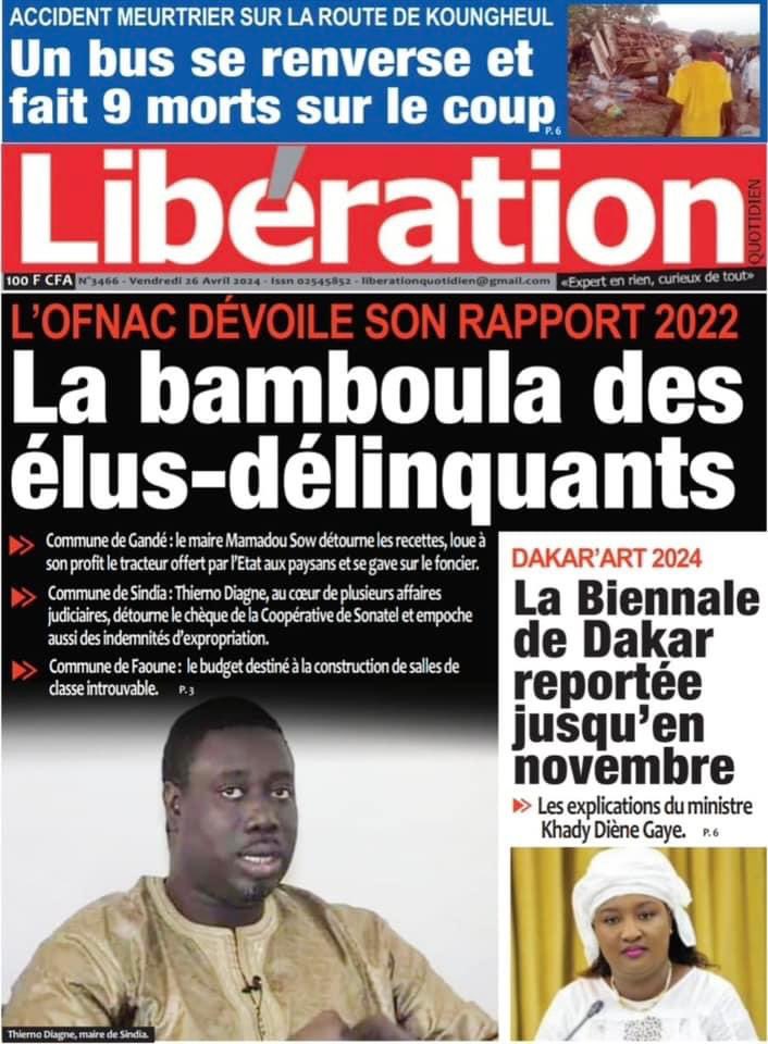 #Sénégal,#LeSoleilSn,#LobsSn,#LaTribuneSn,#LibérationSn,#FreeSenegal