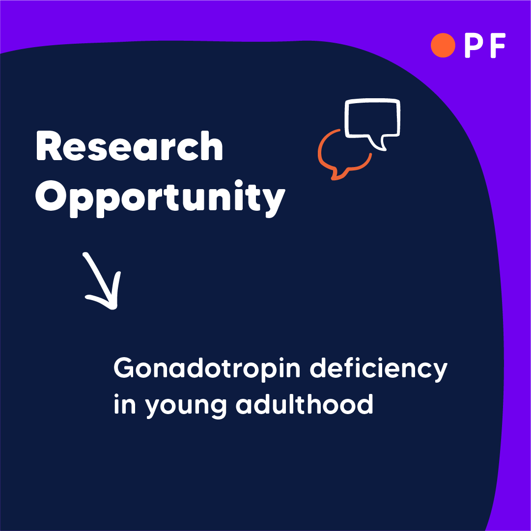 📣 Research Opportunity We have a research opportunity for someone who experienced a gonadotropin deficiency in young adulthood or adolescents. If this sounds like you then find out more: pituitary.org.uk/research-oppor…