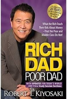 Rich Dad Poor Dad is one of my favorite books! Highly recommend picking up a copy. #financialfreedom #richdadpoordad