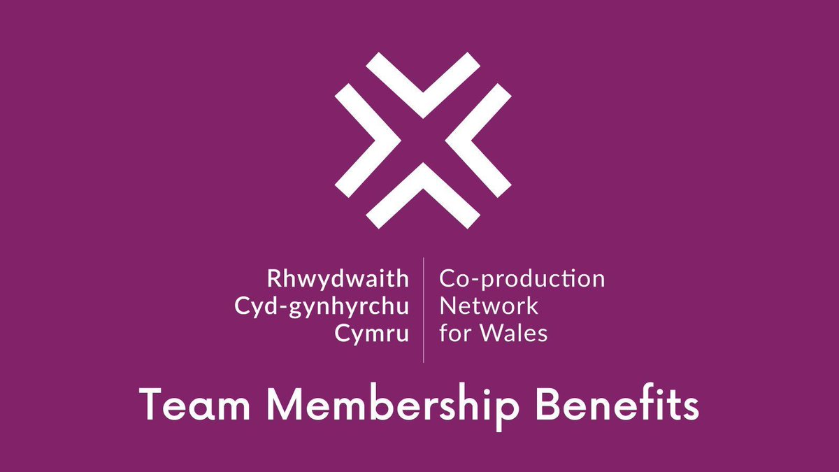 Is your organisation wanting to work more co-productively, but you need some support on your journey? With regular training and problem solving clinics included, our team membership could be exactly what you need! Find out more here: buff.ly/3IDnNCw