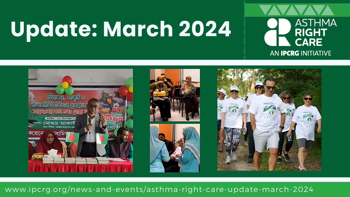 As the Asthma Right Care movement continues to expand, we are pleased to share the latest updates from our country members after our most recent quarterly delivery team meeting. Learn more at: buff.ly/4d5Fx6z