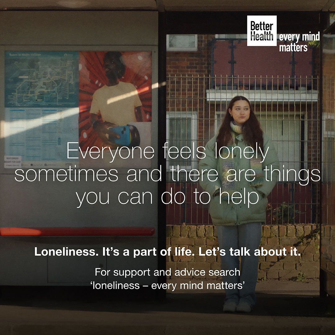 Did you know👀 More than 80% of young people worry about being embarrassed if they said they were lonely. Loneliness. It’s a part of life. Let’s talk about it. Find out more ➡️ ow.ly/9NTP50RjP5E #EveryMindMatters