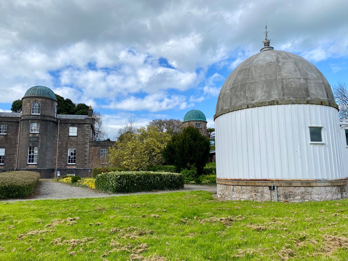 Day 3 and the final day of my excellent astronomical trip to Ireland. Was able to visit the three historic observatories at Armagh. Also the house and grounds with its wonderful interpretation features (including a stone circle - of which more another time!) #heritage