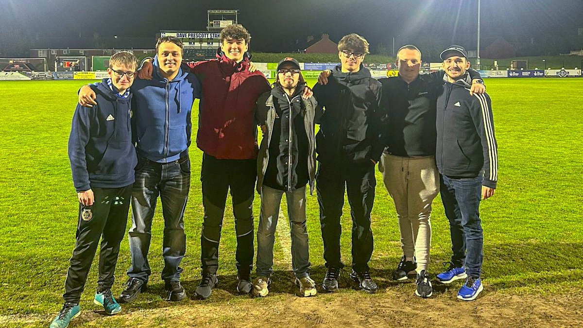 Media Team 📸🎤💻 On behalf of @CurzonAshton we would like to thank our fantastic media team for all their efforts this season. We would also like to say a huge thank you and good luck to @RhysJonesMedia_ and @BenFitzLive who will be leaving us for pastures new. 🔵⚪️ #UTN