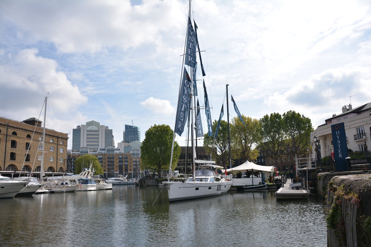 Oyster Yachts 'London Private View’ continues at St Katharine Docks Marina (24th-28th April), on display are the 495, 565 and 595.
#skdmarina #happyfriday #oysteryachts #LetsDoLondon #londonmarina