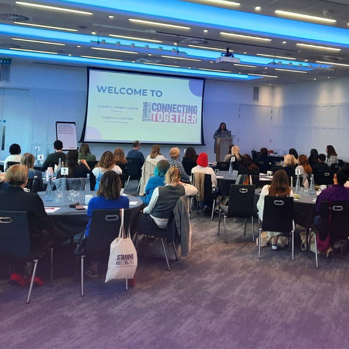 We had a fantastic away day on Wednesday at @etcvenues in London. As our CEO Cherryl says 'It was great to see our staff team Connect & Reflect - so much commitment, talent and creativity. I'm so proud to lead this team!' Thanks team Standing Together!